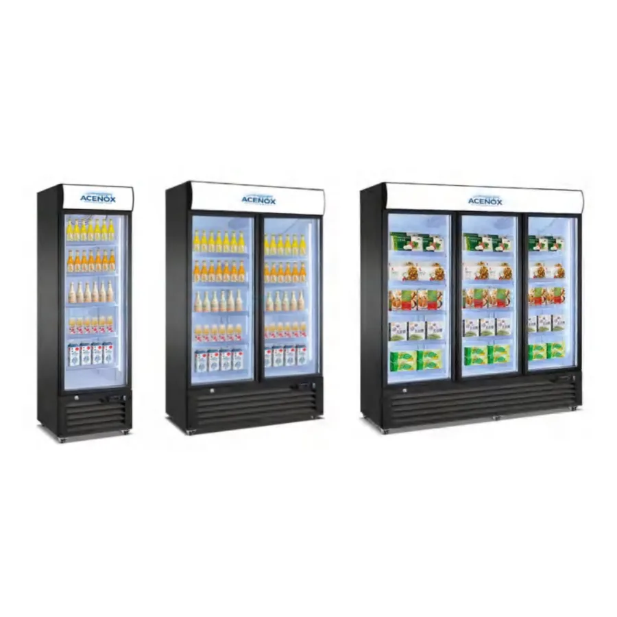 Glass Door Display Chiller – VGD Series (1, 2 and 3 Door)